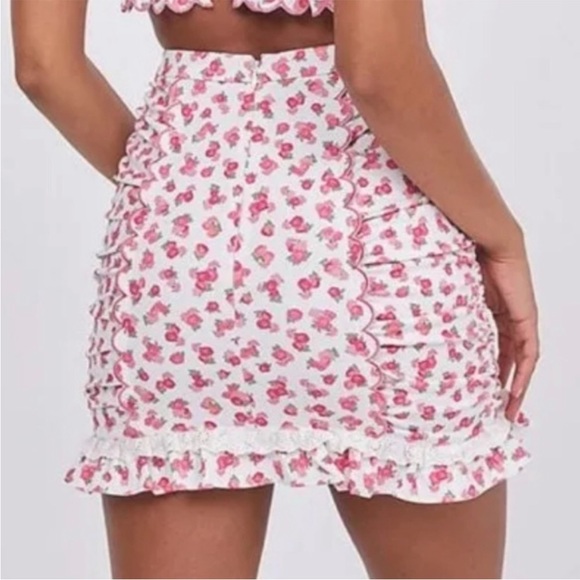 For Love and Lemons Baby Blooms Skirt XS - Picture 2 of 8